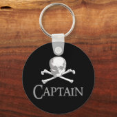 Pirate Kapitein Sleutelhanger (Voorkant)