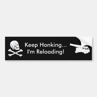 Pirate Keep Honking Bumpersticker