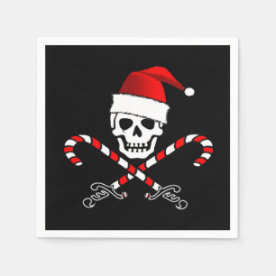 Pirate Kerstparty Paper Napkins Servetten
