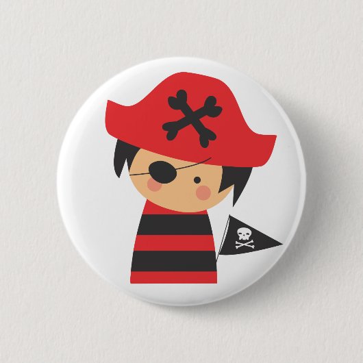 Pirate Kind Button (Voorkant)