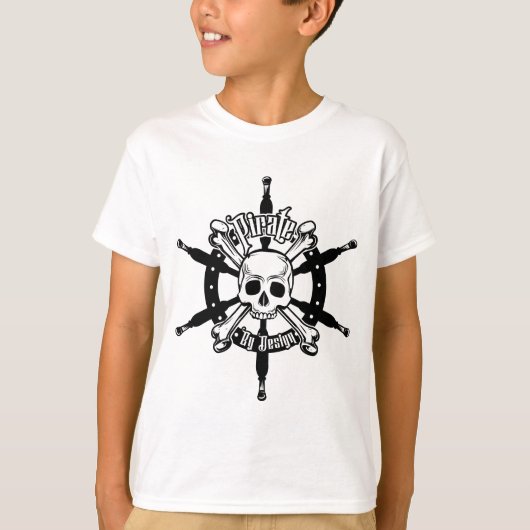 Pirate Kinder Tshirt (Voorkant)