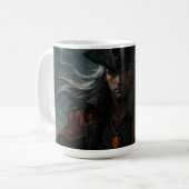 Pirate King Mug – Dark Fantasy Anime Coffee Cup (Devant gauche)