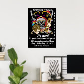 Pirate King of Kings Lafitte Belangrijke Uitzicht  Poster (Thuiskantoor)
