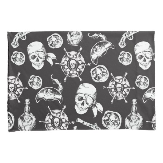 Pirate Kussensloop (Voorkant-Rechts)