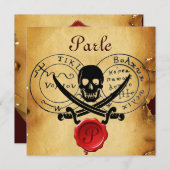 PIRATE LES CARTES DE TRÉSORERIE COMPÉTENCES ET LES (Devant / Derrière)