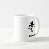 Pirate Liberty Koffiemok (Voorkant rechts)