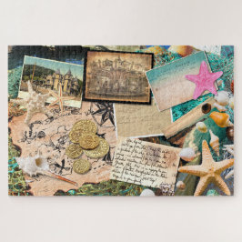 Pirate Life Digital Collage Legpuzzel