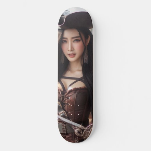 Pirate Life Skateboard (Voorkant)