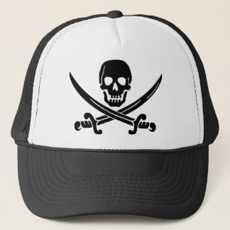 Pirate Logo Trucker Pet
