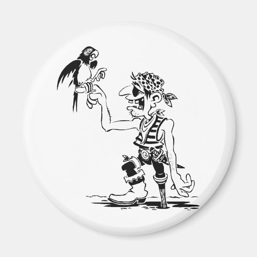 Pirate Magneet (Voorkant)