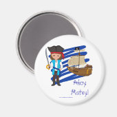 Pirate Magnet Magneet (Voorkant / Achterkant)