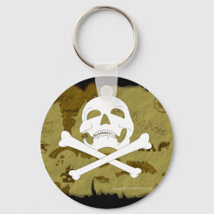 Pirate Map #1 Sleutelhanger