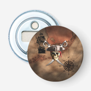 Pirate Map Button Flesopener