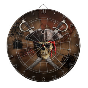 Pirate Map Dartbord