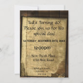 Pirate Map Kaart (Achterkant)