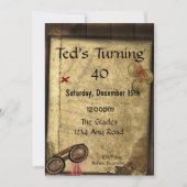 Pirate Map Kaart (Voorkant)