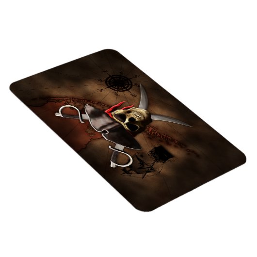 Pirate Map Magneet (Rechterzijde)