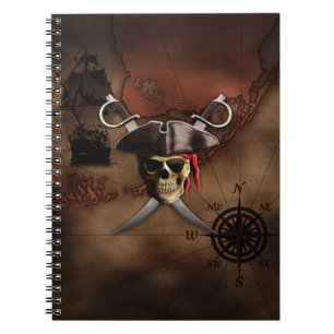 Pirate Map Notitieboek