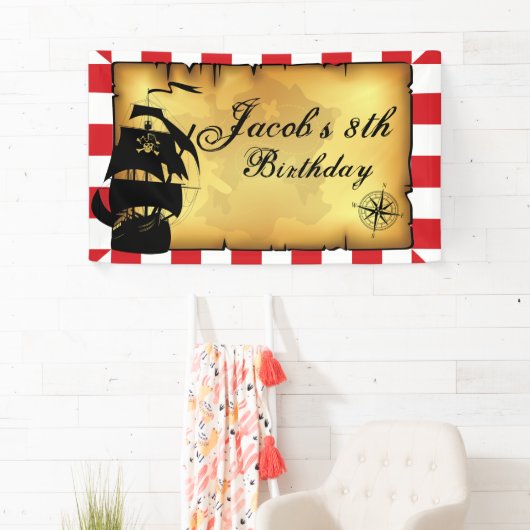 Pirate Map, Partij Spandoek (Insitu)