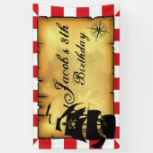 Pirate Map, Partij Spandoek (Verticaal)