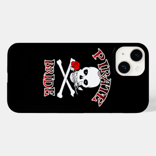 Pirate mariée iPhone 11 Coque (Verso (horizontal))