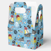 Pirate Marine Life Favor Box Bedankdoosjes (Geopend)