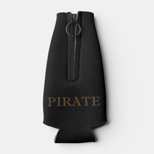 Pirate Mascotte Fles Koeler (Achterkant)