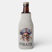 Pirate Mascotte Fles Koeler (Fles Voorkant)