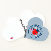 Pirate Meisje Schatkaart Leuk Verjaardagsfeest Notitieboek (Binnen)