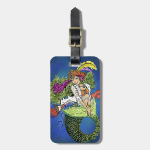 Pirate Mermaid Bagagelabel