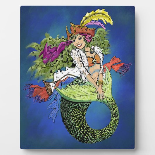 Pirate Mermaid Fotoplaat (Voorkant)