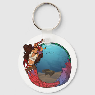 Pirate Mermaid Sleutelhanger