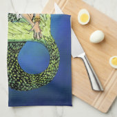 Pirate Mermaid Theedoek (Quarter Fold)