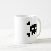 Pirate met 8 bits koffiemok (Voorkant rechts)