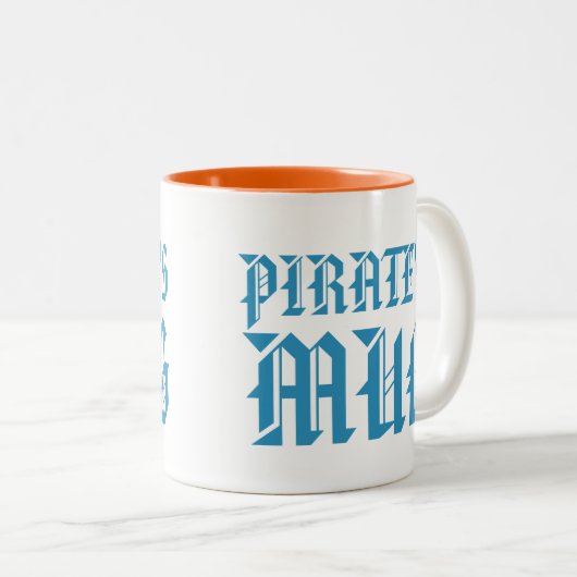 Pirate mok | Fun Humor Slogan Kinder Mok (Voorkant rechts)
