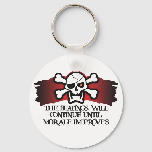 Pirate Morale Sleutelhanger (Voorkant)