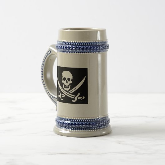 Pirate Mug Cross Mots (Devant gauche)