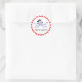 Pirate Octopus Favor Sticker (Tas)