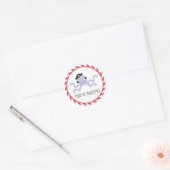 Pirate Octopus Favor Sticker (Envelop)