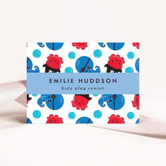 Pirate Octopus, Kinder Speelcentrum, Activiteitenc Visitekaartje