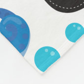 Pirate Octopus, Octopus Pattern, Zee Animals Fleece Deken (Hoek)