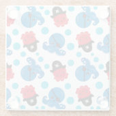 Pirate Octopus, Octopus Pattern, Zee Animals Glazen Onderzetter (Achterkant)