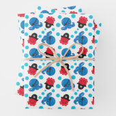 Pirate Octopus, Octopus Pattern, Zee Animals Inpakpapier Vel (In situ)