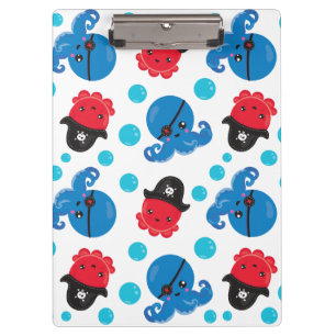 Pirate Octopus, Octopus Pattern, Zee Animals Klembord