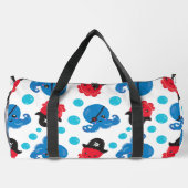 Pirate Octopus, Octopus Pattern, Zee Animals Plunjezak (Achterkant)