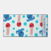 Pirate Octopus, Pirate Jellfish, Mer, Votre Nom (Recto)