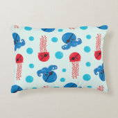 Pirate Octopus, Pirate Jellyfish, Zee Animals Accent Kussen (Voorkant)