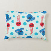 Pirate Octopus, Pirate Jellyfish, Zee Animals Accent Kussen (Achterkant)