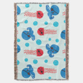 Pirate Octopus, Pirate Jellyfish, Zee Animals Deken (Voorkant Verticaal)