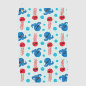 Pirate Octopus, Pirate Jellyfish, Zee Animals Golfhanddoek (Voorkant)
